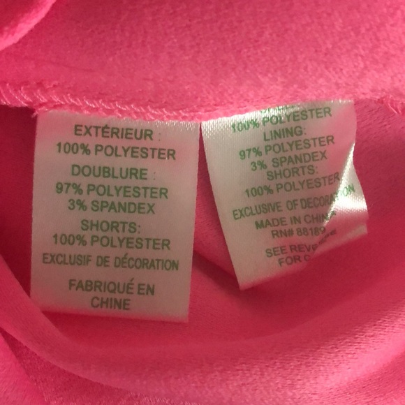 NWT Lilly Pulitzer Donna Romper in Havana Pink - Picture 7 of 7